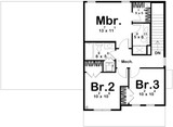 Traditional House Plan - Grafton 95885 - 2nd Floor Plan