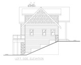 Craftsman House Plan - 67124 - Left Exterior