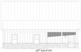 Mountain Rustic House Plan - Deer Haven Garage 3 43106 - Left Exterior