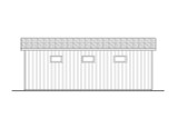 Traditional House Plan - RV Garage 61521 - Right Exterior