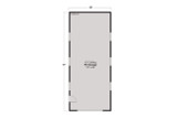 Traditional House Plan - RV Garage 61521 - 1st Floor Plan
