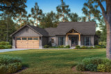 Farmhouse House Plan - Marble Valley 57169 - Exterior