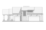 Ranch House Plan - 33953 - Left Exterior
