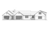 Ranch House Plan - 33953 - Rear Exterior