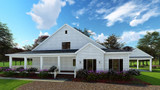 Country House Plan - Gilliam Acres 21695 - Rear Exterior