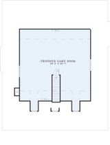 Secondary Image - Country House Plan - Gilliam Acres 21695 - 2nd Floor Plan