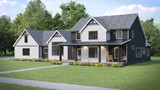 Farmhouse House Plan - 96031 - Right Exterior