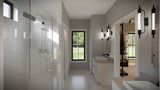 Farmhouse House Plan - 96031 - Master Bathroom