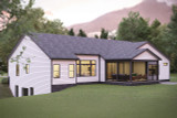 Craftsman House Plan - 33440 - Rear Exterior
