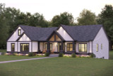 Craftsman House Plan - 33440 - Right Exterior