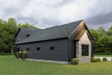Craftsman House Plan - 78614 - Left Exterior
