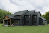 Craftsman House Plan - 78614 - Left Exterior