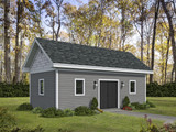 Traditional House Plan - Mechanicsville Workshop 90749 - Front Exterior