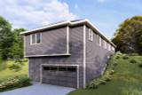 Secondary Image - Prairie House Plan - Groveland 3 73800 - Rear Exterior