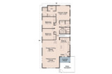 Prairie House Plan - Groveland 3 73800 - 1st Floor Plan