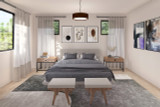 Prairie House Plan - Groveland 3 73800 - Master Bedroom