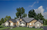 Ranch House Plan - Batavia 91412 - Exterior