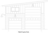 Modern House Plan - Harpswell Garage 73719 - Front Exterior