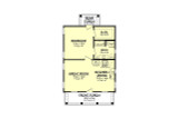 Farmhouse House Plan - Laken 83770 - 1st Floor Plan