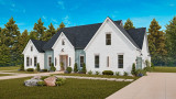 Craftsman House Plan - Sweet Coral 72581 - Right Exterior