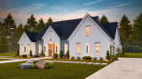Craftsman House Plan - Sweet Coral 72581 - Right Exterior