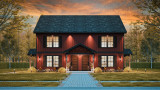 Traditional House Plan - Hunter 58229 - Exterior