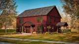 Traditional House Plan - Hunter 58229 - Right Exterior