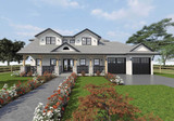 Farmhouse House Plan - Cedar Grove 55623 - Front Exterior