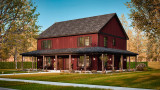 Traditional House Plan - Hunter 2  97214 - Right Exterior