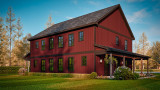 Traditional House Plan - Hunter 2  97214 - Rear Exterior