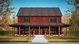 Duplex Plan - Hunter 2 #97214 - Front Exterior - 