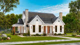 Craftsman House Plan - Henry 36941 - Left Exterior