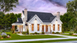 Craftsman House Plan - Henry 36941 - Left Exterior