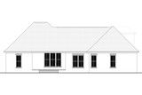 French Country House Plan - Pineview 52666 - Rear Exterior