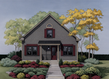 Cottage House Plan - Julie  51344 - Front Exterior