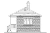 Traditional House Plan - 50730 - Right Exterior