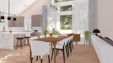 Secondary Image - Ranch House Plan - Ballard 97965 - Dining Room