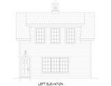 Country House Plan - Wellsley Garage 67141 - Left Exterior