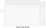 Modern House Plan - Columbus Garage 93757 - Right Exterior