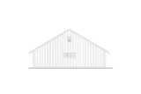 Secondary Image - Craftsman House Plan - Garage w/ Living 93224 - Rear Exterior