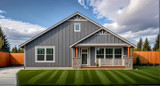 Craftsman House Plan - Garage w/ Living 93224 - Exterior