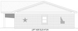 Country House Plan - Beretta Farms Garage 47768 - Left Exterior