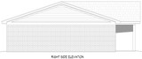 Country House Plan - Beretta Farms Garage 47768 - Right Exterior