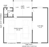Country House Plan - Beretta Farms Garage 47768 - 1st Floor Plan