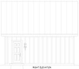 Secondary Image - Country House Plan - Countryside Garage 2 16615 - Right Exterior