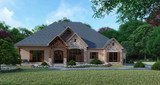 Craftsman House Plan - Crafton Place 14176 - Front Exterior