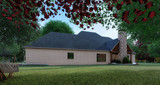 Craftsman House Plan - Crafton Place 14176 - Rear Exterior
