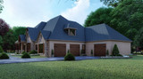 Craftsman House Plan - Crafton Place 14176 - Right Exterior