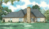 Craftsman House Plan - Crafton Place 14176 - Rear Exterior