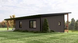 Contemporary House Plan - 78785 - Right Exterior